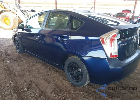 2013 Toyota Prius Two from USA, damaged, VIN JTDKN3DU9D0355344